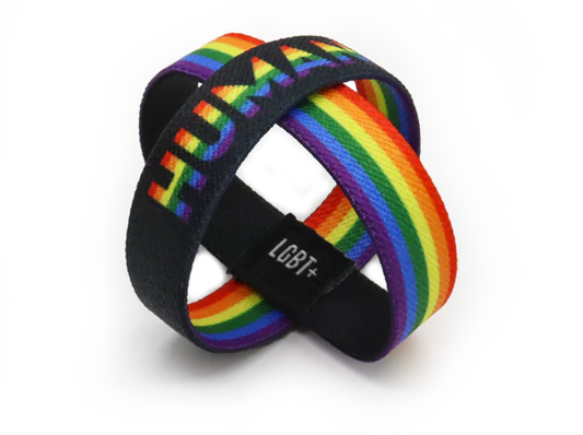 LGBT+ Armband (DUO) - Rainbow & Human